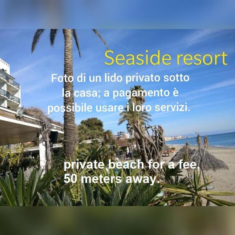 House Of Fly With Sea View, Front The Beach Savona Ngoại thất bức ảnh